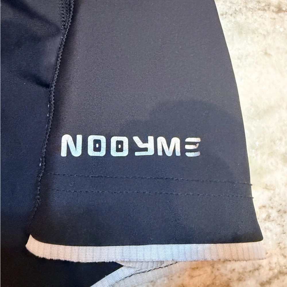 NOOYME Padded Cycling Shorts Men’s Medium Black Bike Shorts Mesh Panels